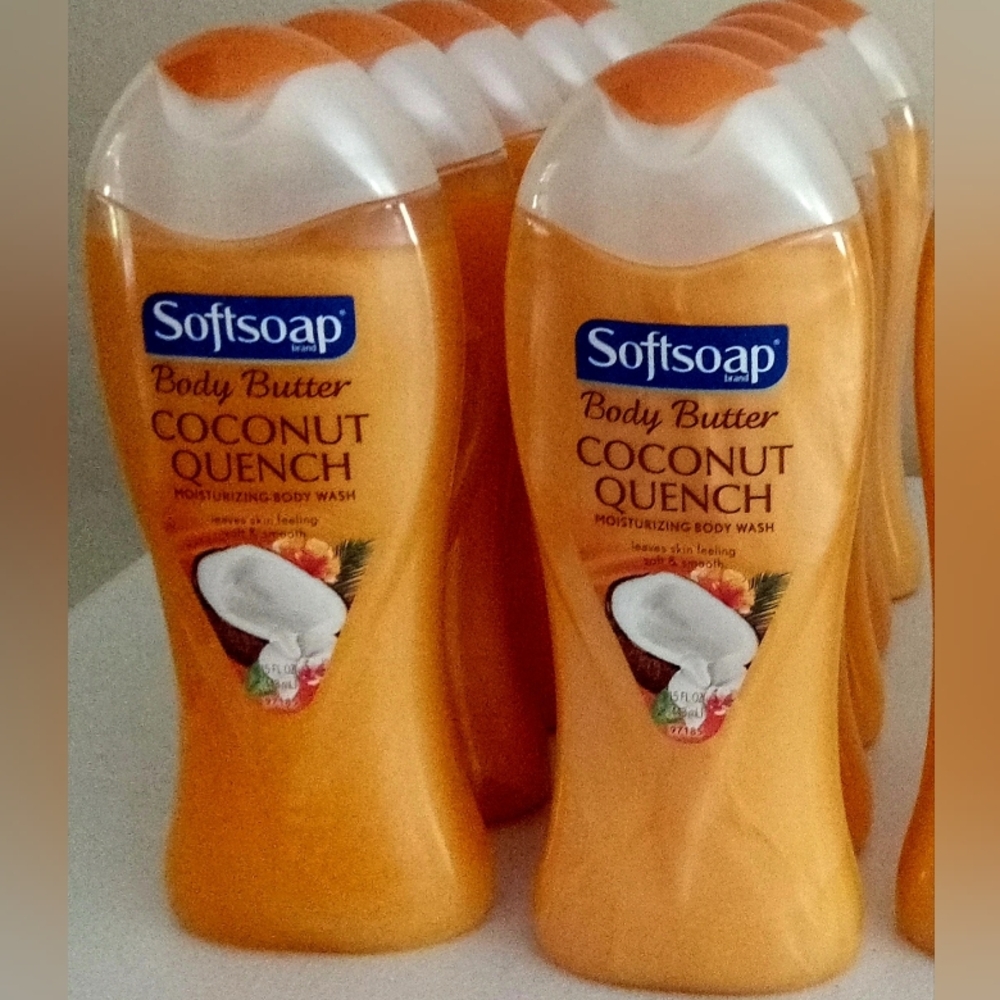 New Softsoap Cocunut Quench Body Wash Butter Discontinued OG FAVE!!